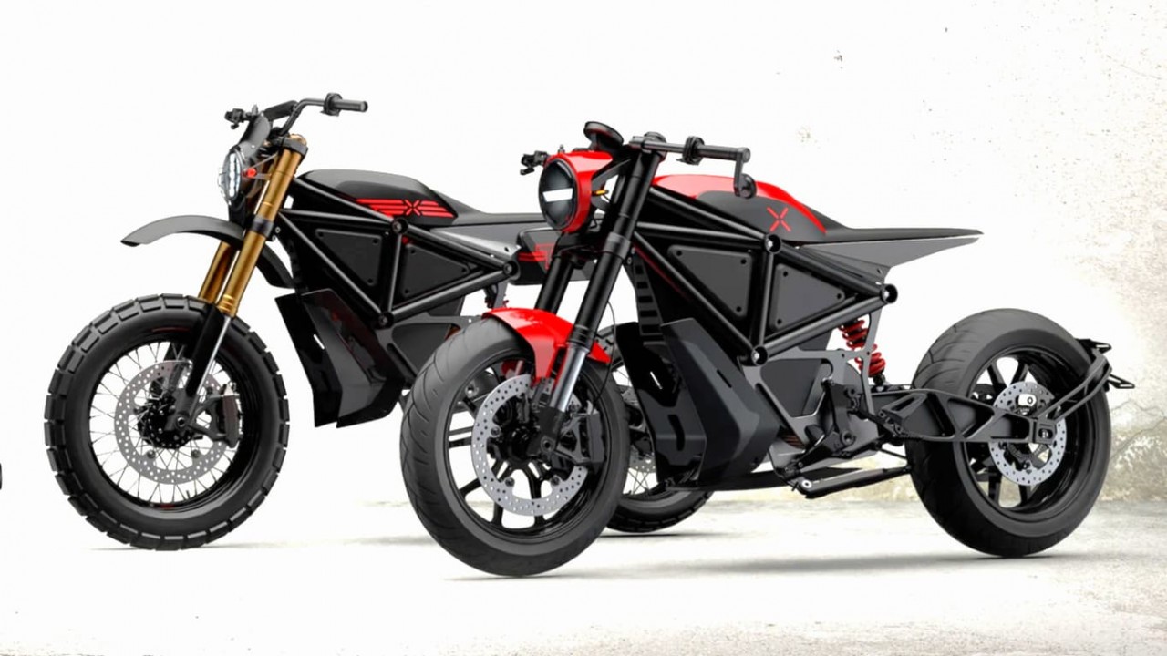  X Mobility Motors E-motorcycle T1 and T2