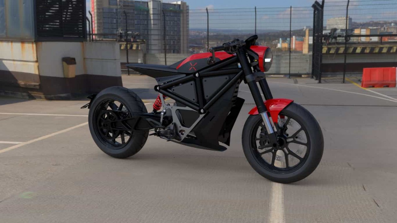  X Mobility Motors E-motorcycle T1 and T2 subframe 
